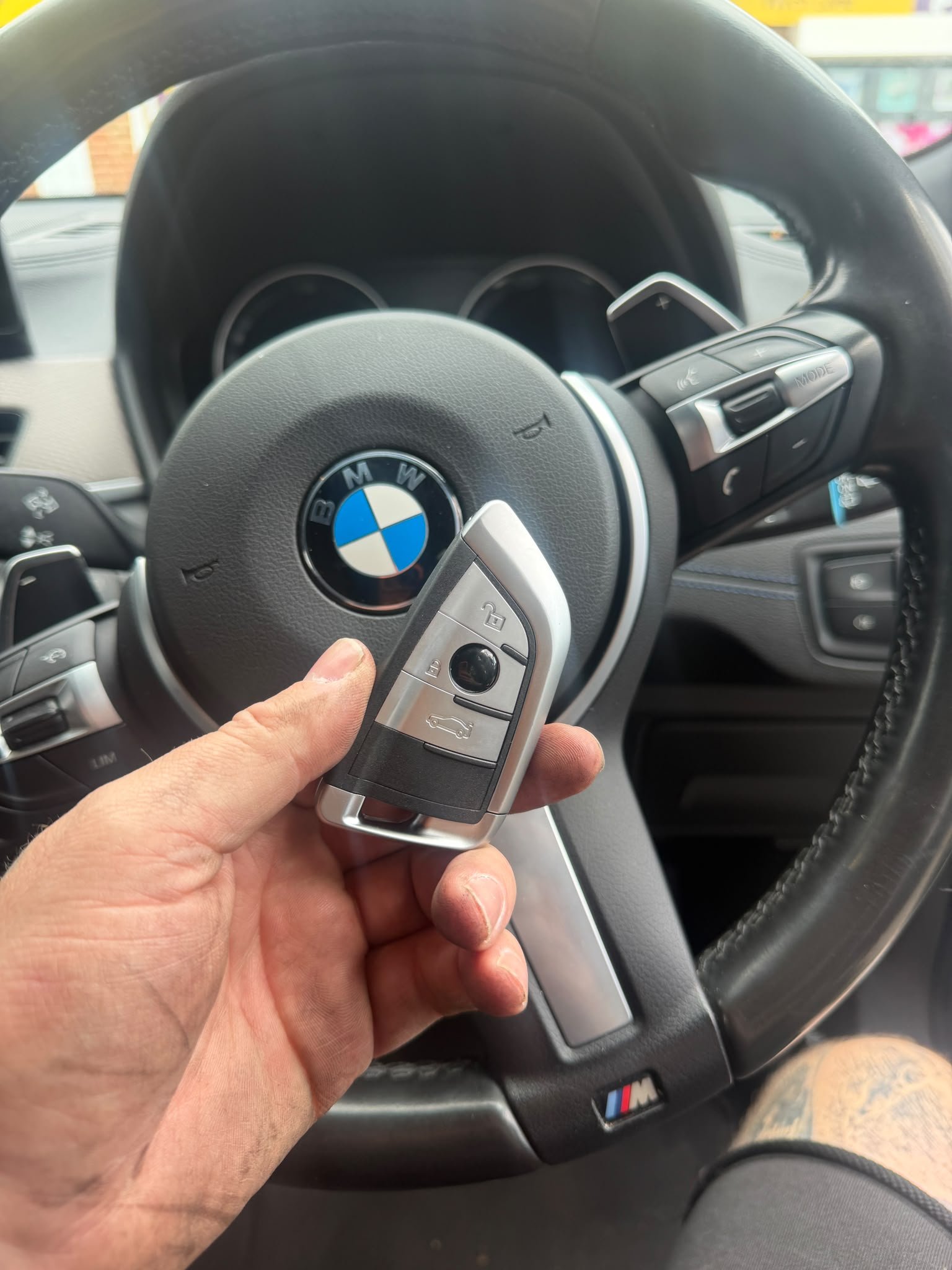 BMW all keys lost job with FEM module work by Lucky Lock Master