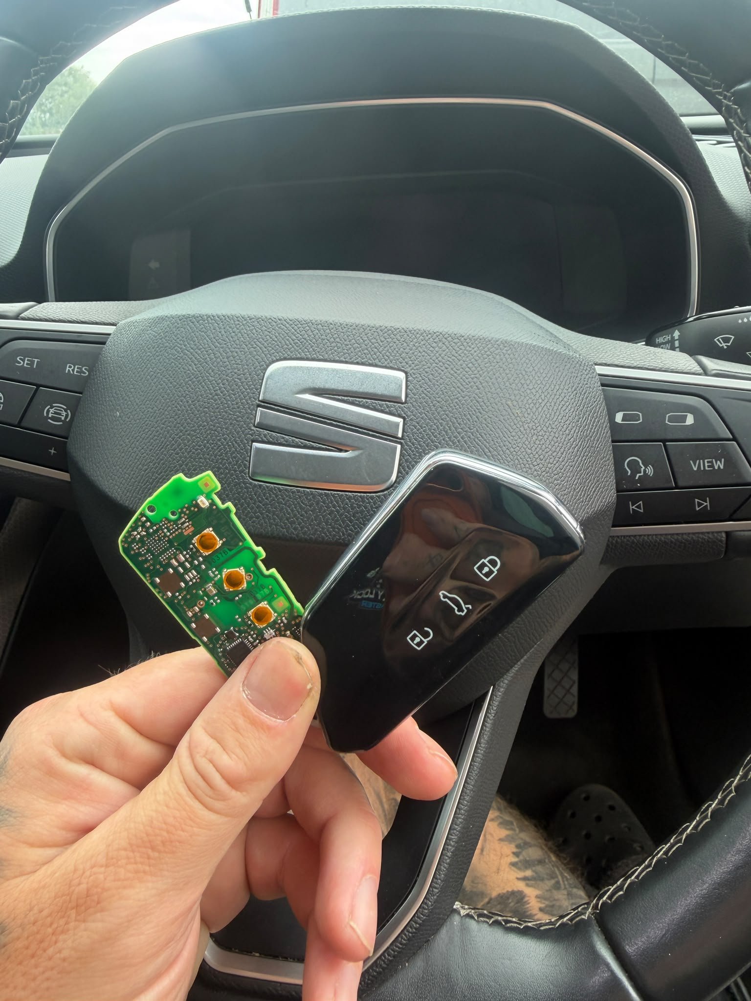 VAG 5C/5D replacement key programmed by Lucky Lock Master